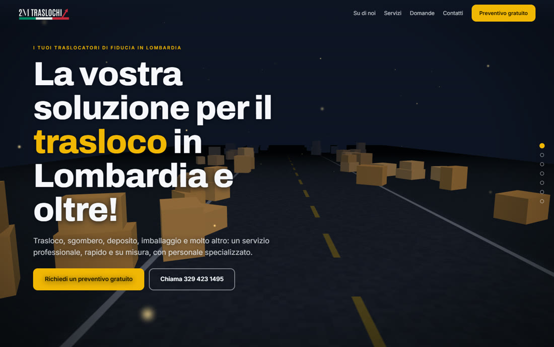 Sito di 2M Traslochi